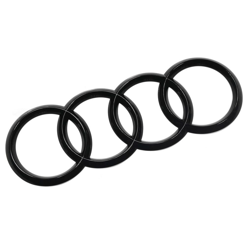 Amazon.com: Audi 8W9071802 Sign Rings Black Edition Emblem